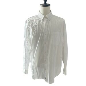 Vineyard Vines Classic Fit Murray Shirt Mens XL White Button Down Stretch Office